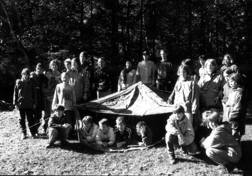 Gruppenfoto-Bivak