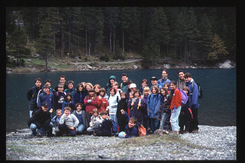 Gruppenfoto-Wanderung